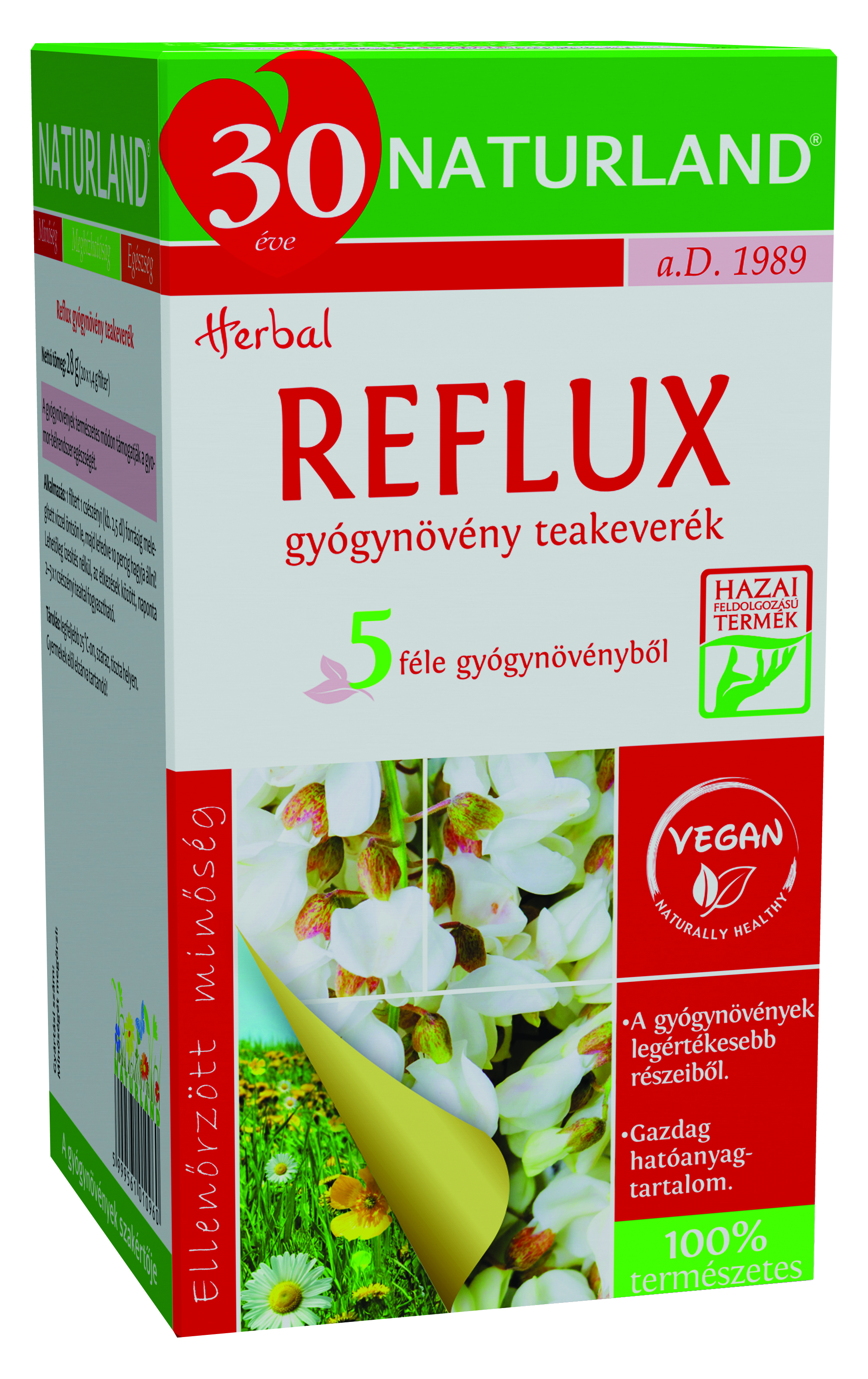 NL Reflux teakeverék filter 20x1,4 g